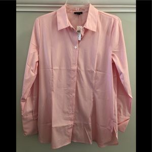 Ann Taylor Factory Long Sleeve Burton Down